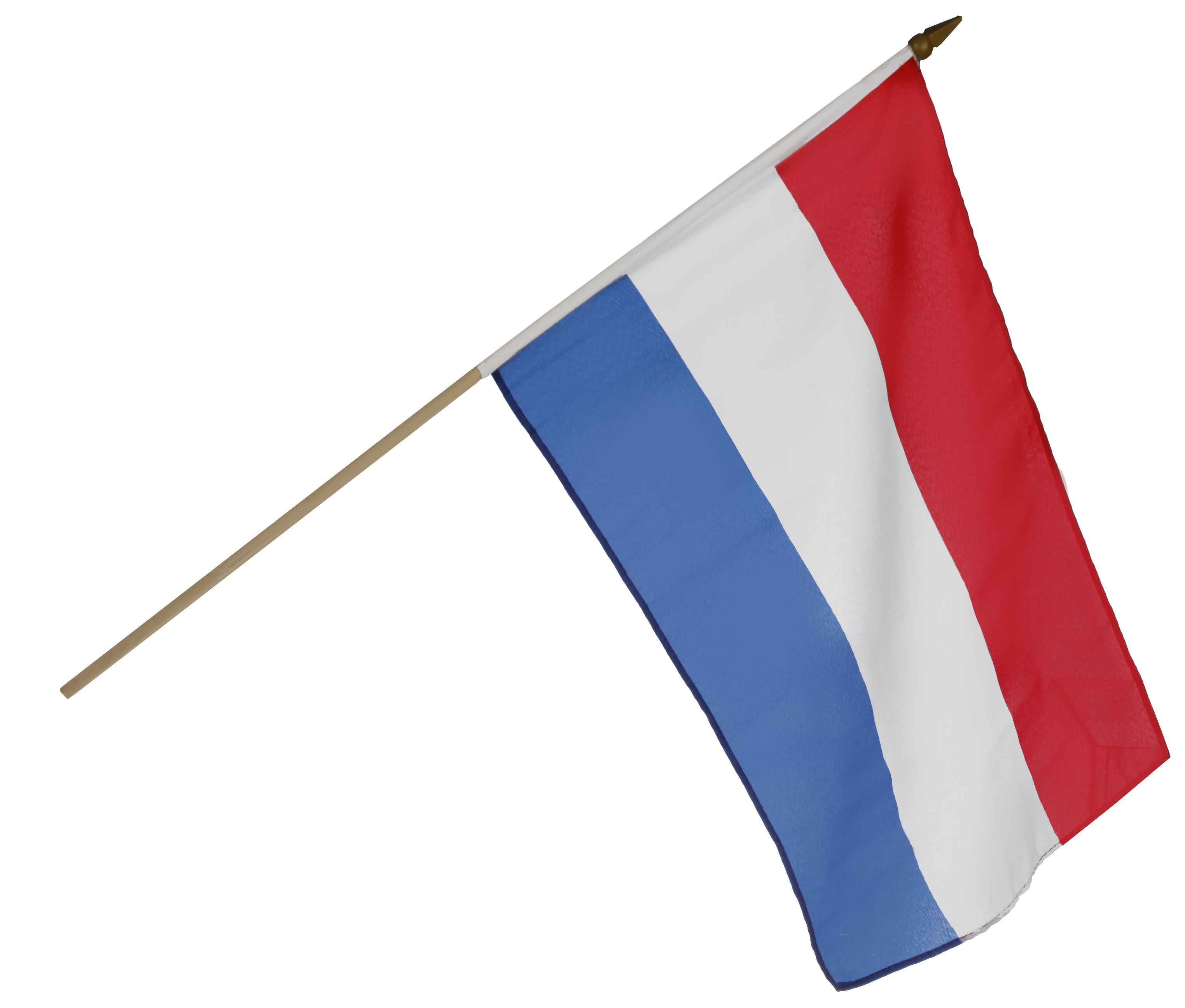 dutch flag on dowel 11x17 inches from http www