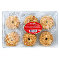 Wreath Butter Cookies w/Almonds 7oz (200g)