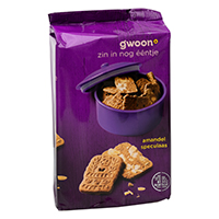 Gwoon Spiced Cookies (Speculaas) w/Almonds 14 oz