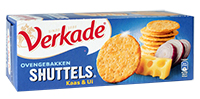 Verkade Shuttle Cheese & Onion Crackers