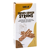 Smelink Seeded Cheese Straw Snack 3.5 oz